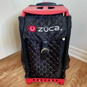 ZUCA Bag | Black Quilted Rhinestone Insert | Great Condition
